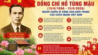 KỶ NIỆM 130 NĂM NGÀY SINH ĐỒNG CHÍ HỒ TÙNG MẬU (15/6/1896 - 15/6/2026)