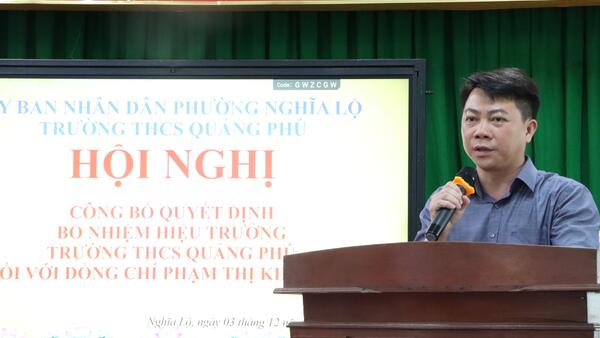 Hội  nghị công bố Quyết định bổ nhiệm chức danh Hiệu trưởng và Phó Hiệu trưởng